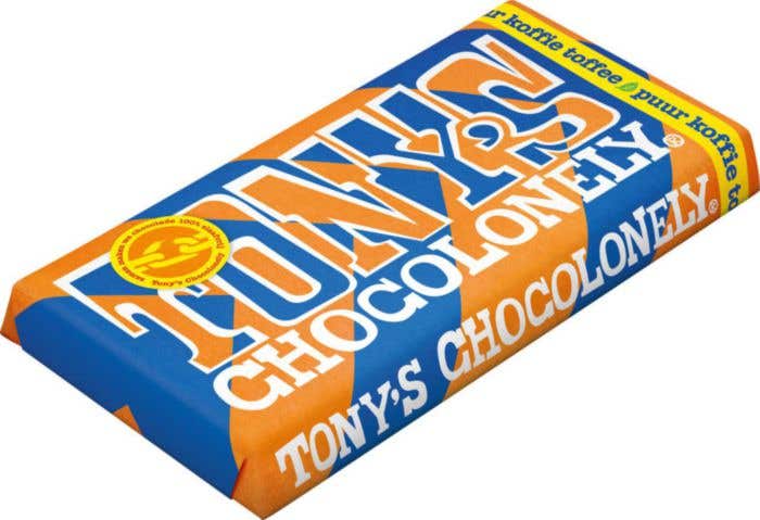 Tony's Chocolonely Puur Koffie Toffee [180 gram]