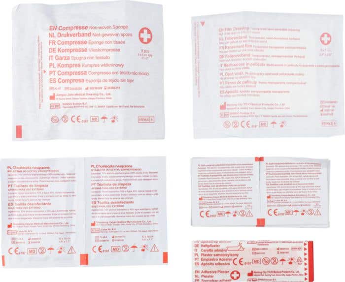 rPET EHBO Set Kairo [17-delig]