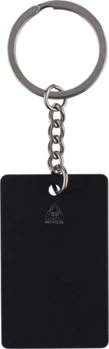 Gerecyclede RVS Sleutelhanger Jax