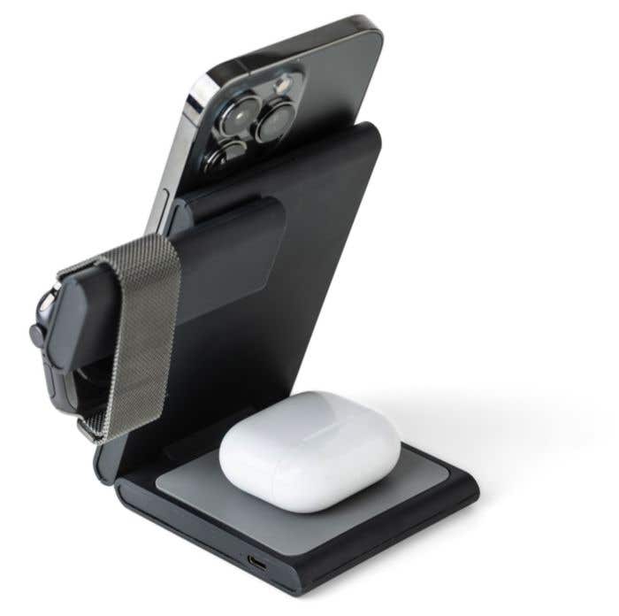 Gerecycled Oplaadstation Valerio [3-in-1]