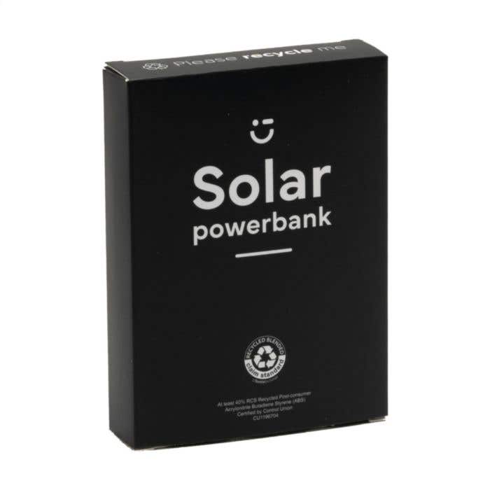 Powerbank | Solar | Gerecycled | 4000 mAh