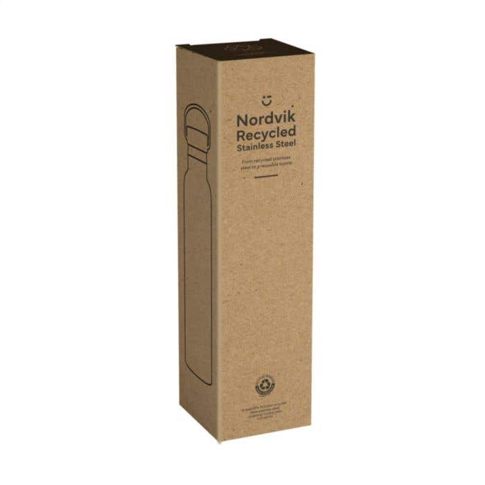 Drinkfles Nordvik | RVS | 750 ml | Bamboe dop