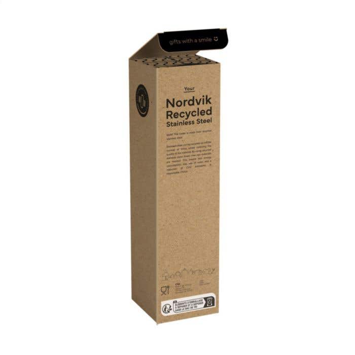 Drinkfles Nordvik | RVS | 750 ml | Bamboe dop