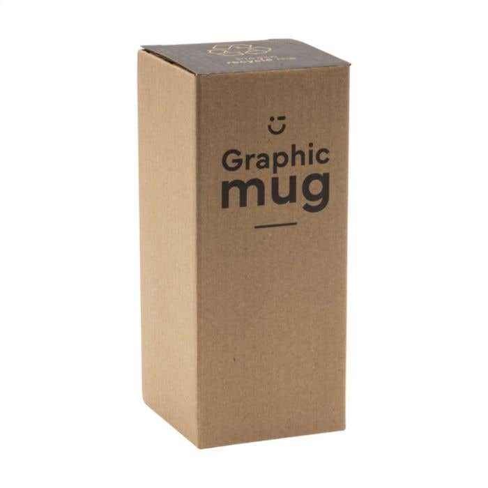 Thermosbeker Graphic | RVS | 300 ml | Diamantpatroon
