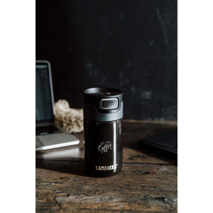 Thermosbeker Kambukka | RVS | 300 ml | 3-in-1 deksel