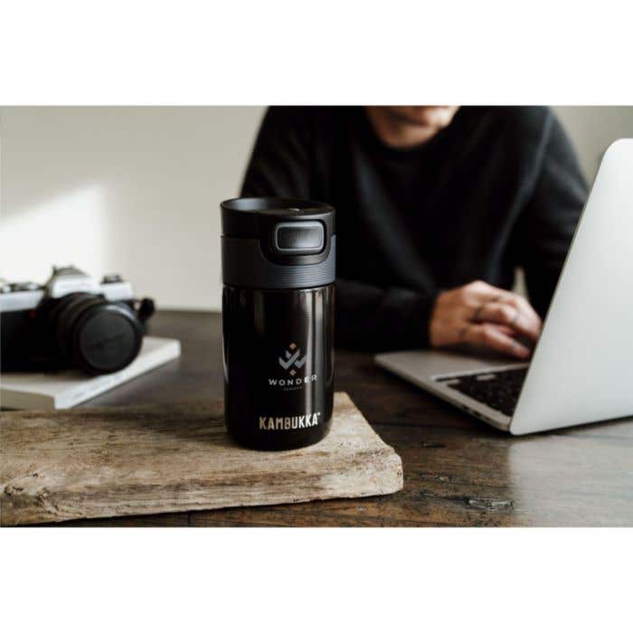 Thermosbeker Kambukka | RVS | 300 ml | 3-in-1 deksel
