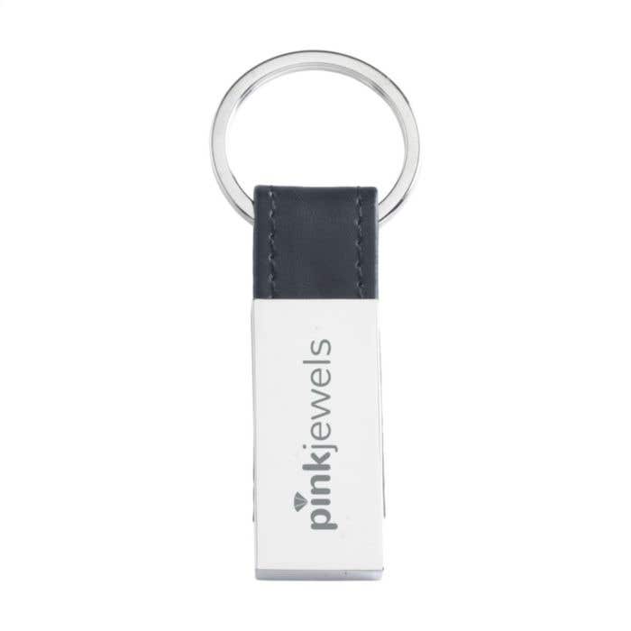 Sleutelhanger Palmer | Metaal | PU lederlook