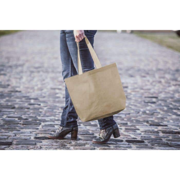 Draagtas | Jute | Gelamineerd | 25 l