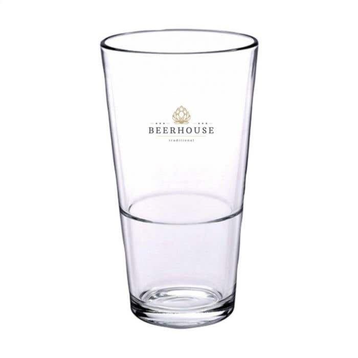 Bierglas Vaasje | 340 ml | Stapelbaar