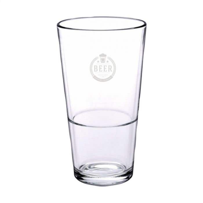 Bierglas Vaasje | 340 ml | Stapelbaar