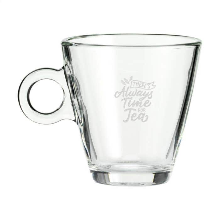 Theeglas Lugano | Gehard glas | 320 ml | Rond oor