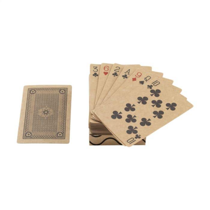 Speelkaarten | Gerecycled kraftpapier | 54 stuks