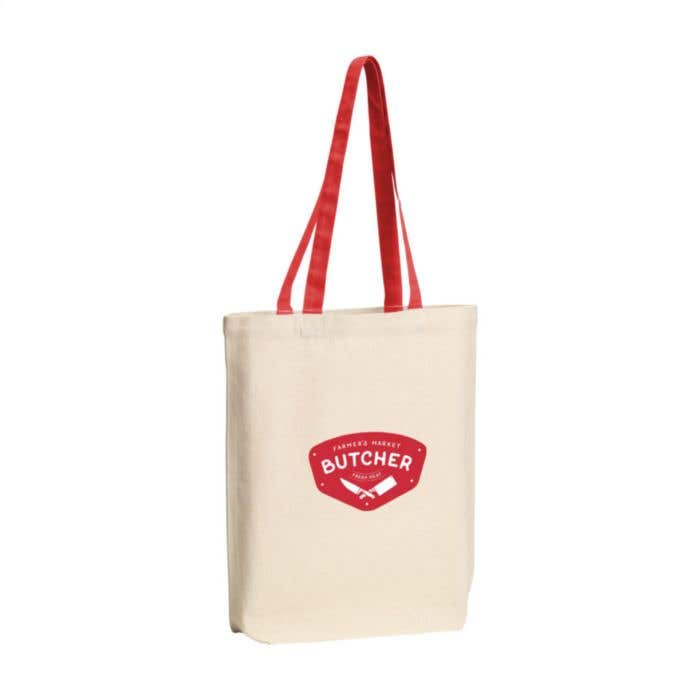Shoppertas Shoppy | Canvas | 15 l | Gekleurde hengsels