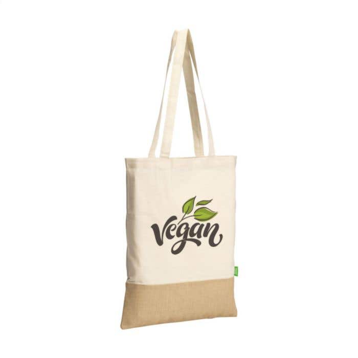 Shopper | Organisch katoen en jute | 8 l