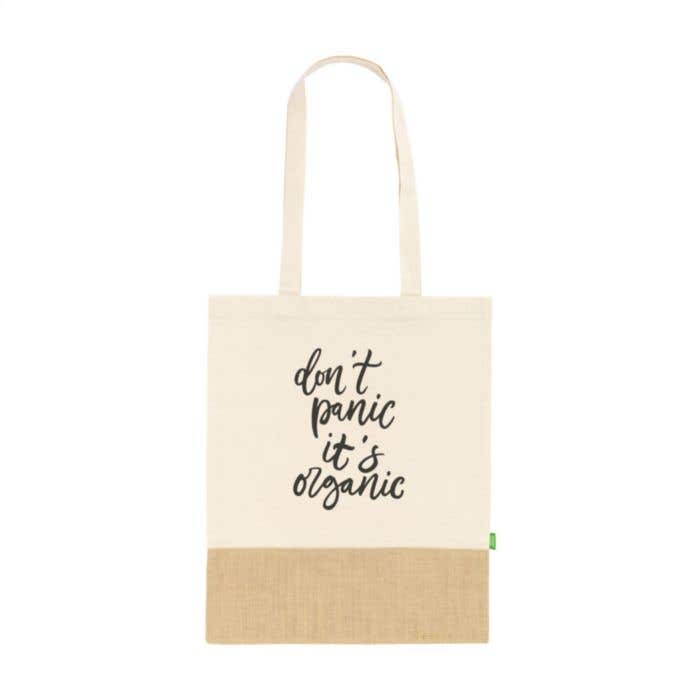 Shopper | Organisch katoen en jute | 8 l