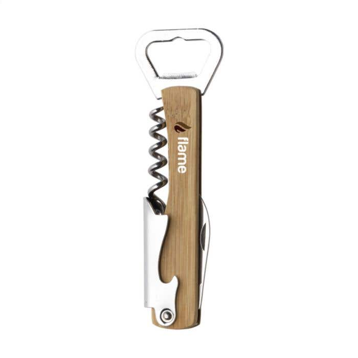 Kelnersmes Butler | Bamboe | 4 functies