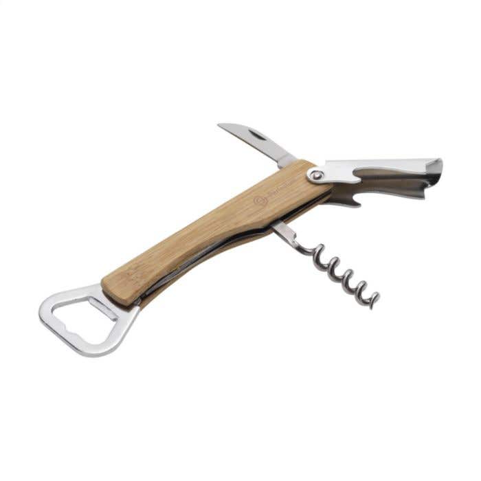 Kelnersmes Butler | Bamboe | 4 functies