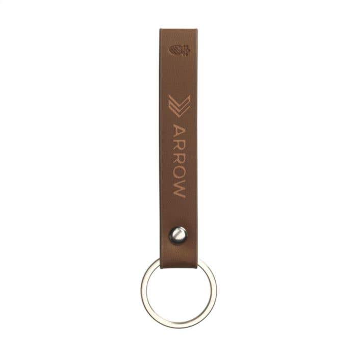 Sleutelhanger | Vegan leer | Ananasvezel