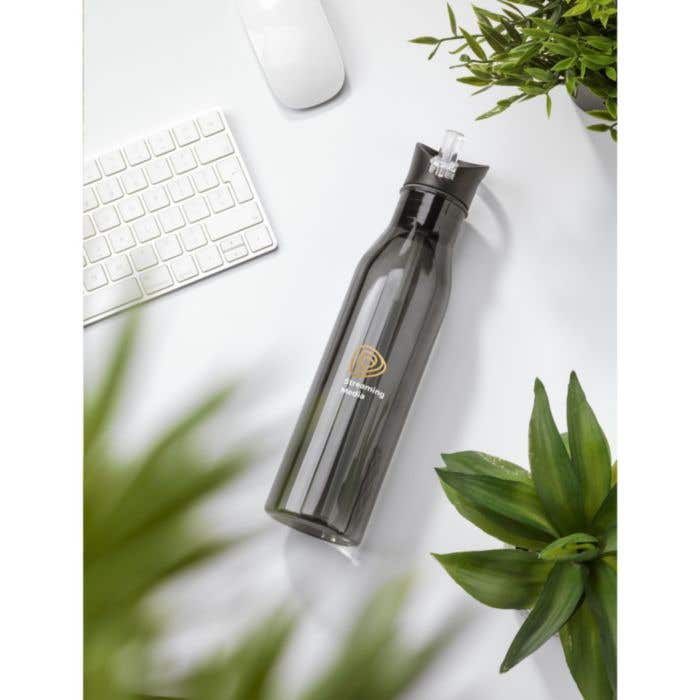 Drinkfles | Gerecycled | 720 ml | Inklapbaar rietje