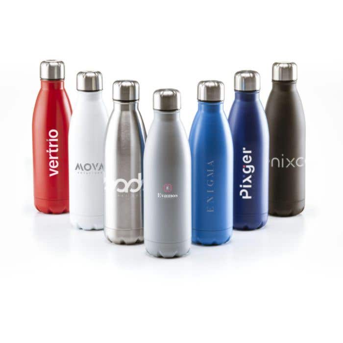 Drinkfles Topflask | RVS | 750 ml | Lekvrije schroefdop