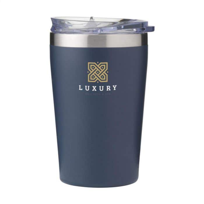 Thermosbeker | Gerecycled RVS | 380 ml | Dubbelwandig