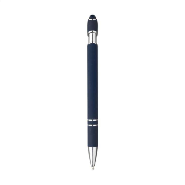 Stylus balpen | Aluminium | Soft touch | Touchscreen pointer