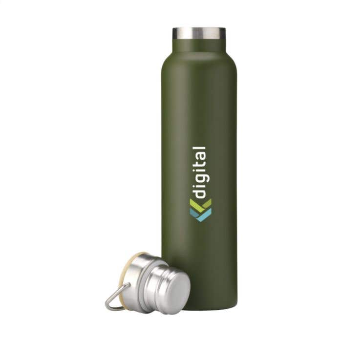 Drinkfles Nordvik | RVS | 750 ml | Bamboe dop