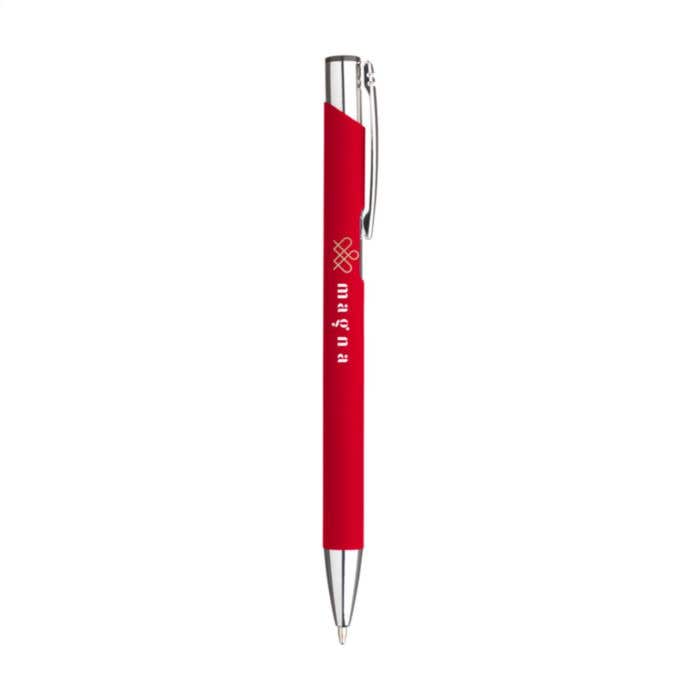 Balpen Ebony Soft Touch | Aluminium | Rubberen afwerking