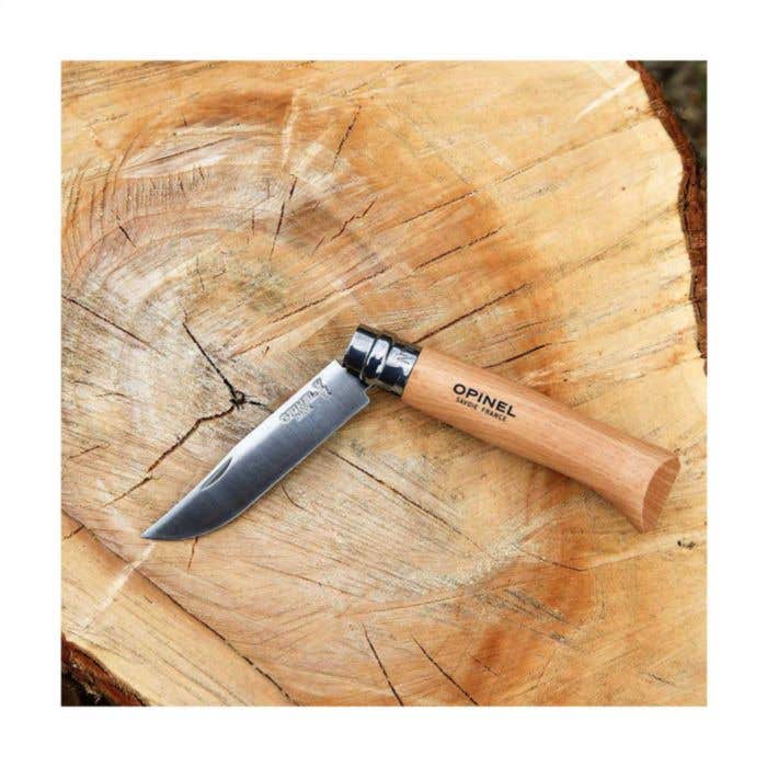 Opinel No 08 Zakmes | Beukenhout | Sandvik staal