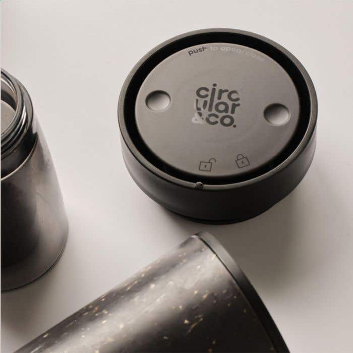 Circular&Co reisbeker Lore | Gerecycled | 227 ml | Dubbelwandig
