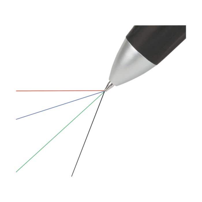4-kleurenbalpen QuattroColour | Rubber grip