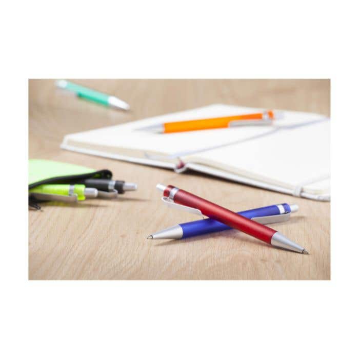 Balpen Boston Trans | Transparant | Metalen clip