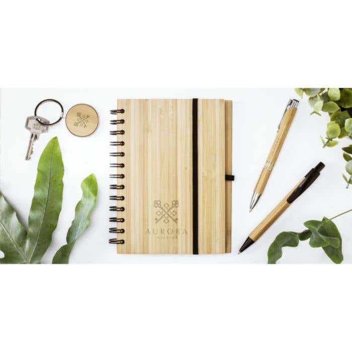 Balpen Ebony Bamboo | Bamboe | Chrome afwerking