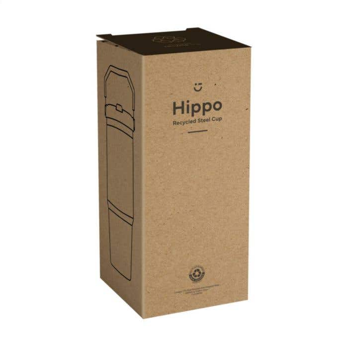 Drinkbeker | Gerecycled RVS | 900 ml | Dubbelwandig