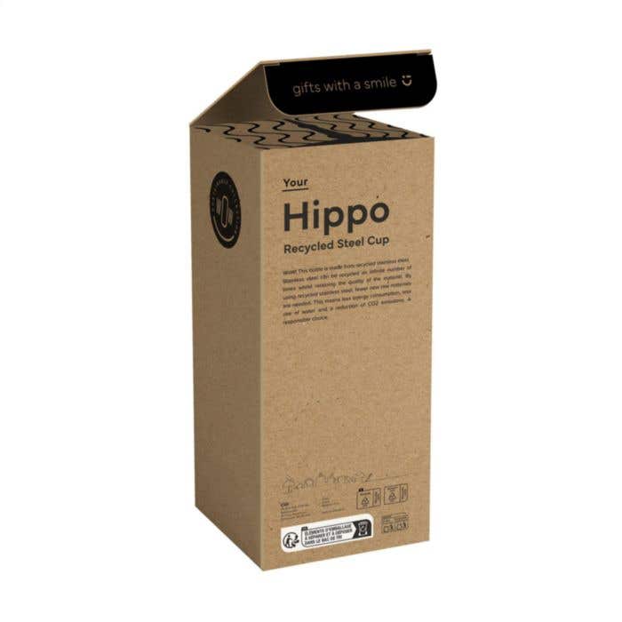 Drinkbeker | Gerecycled RVS | 900 ml | Dubbelwandig