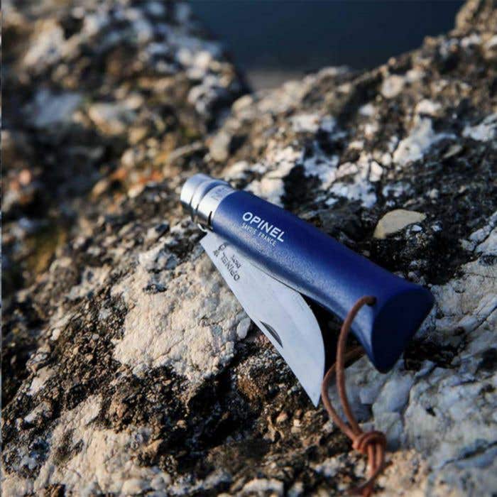 Opinel zakmes Colorama No 8 | RVS | Vergrendelingssysteem