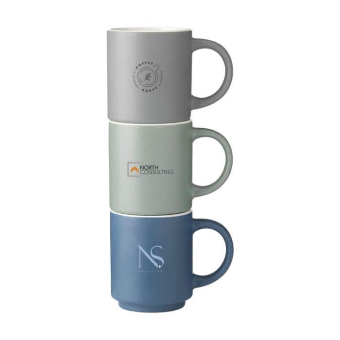 Automatenmok Stack | Keramiek | 180 ml | Stapelbaar