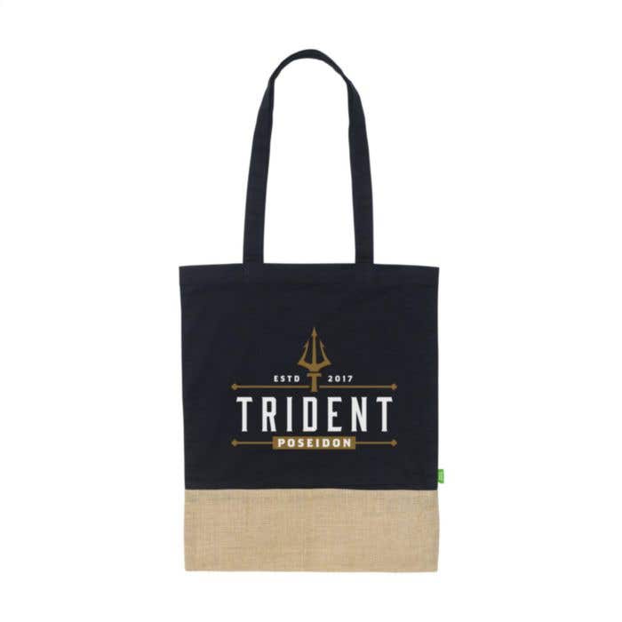 Draagtas | Organisch katoen & jute | 8 l