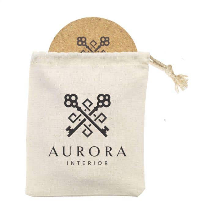 Onderzetters | Kurk | Set van 4 | 10 cm