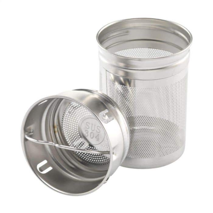 Drinkfles | Borosilicaatglas | 300 ml | Met theezeef