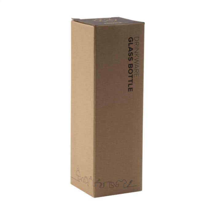 Drinkfles Nara | Borosilicaatglas | 300 ml | Met theezeef