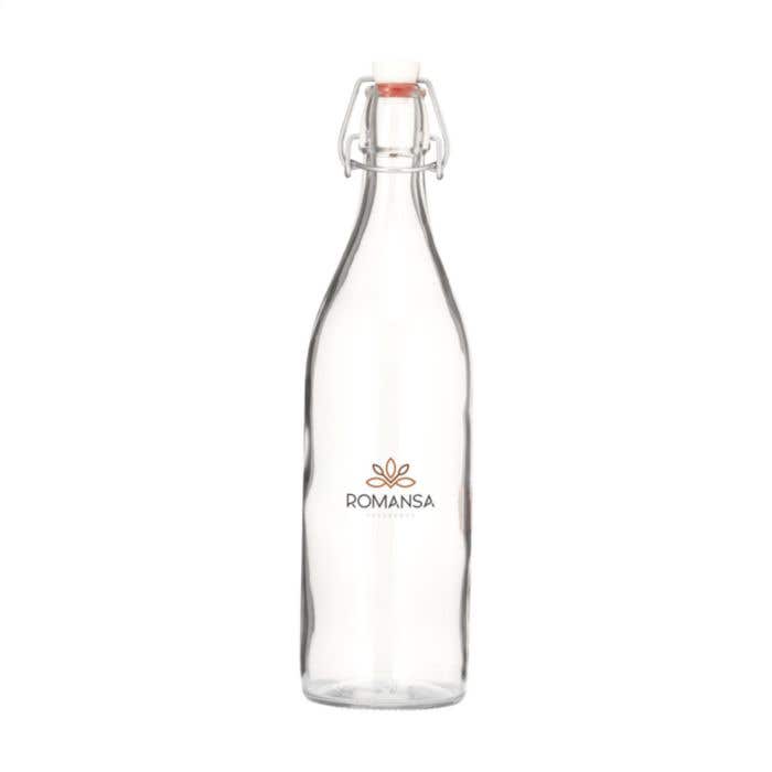 Beugelfles | Glas | 1 liter
