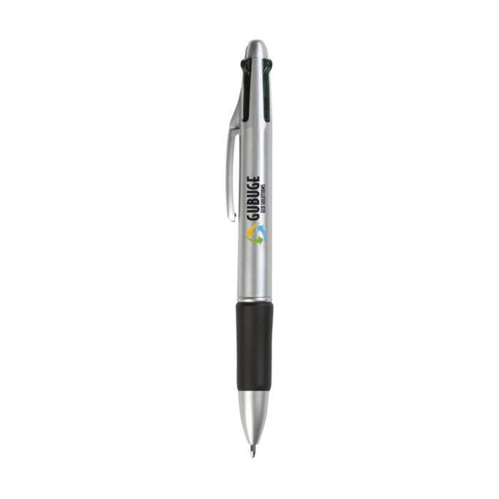 4-kleurenbalpen QuattroColour | Rubber grip