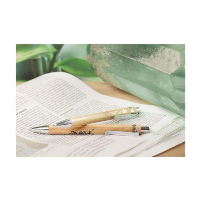 Balpen | Bamboe | Metalen clip