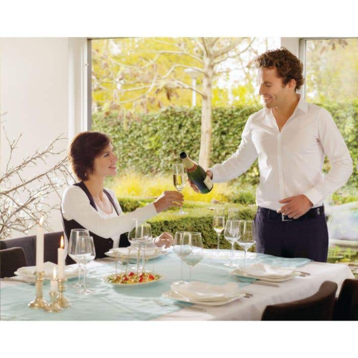 Wijnglas | 370 ml | Extra lange steel