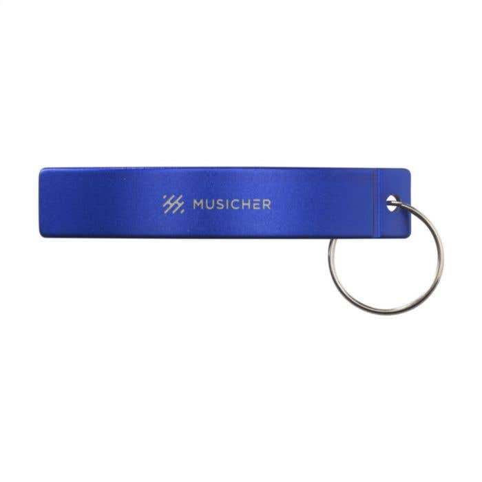 Sleutelhanger | Gerecycled aluminium | Opener