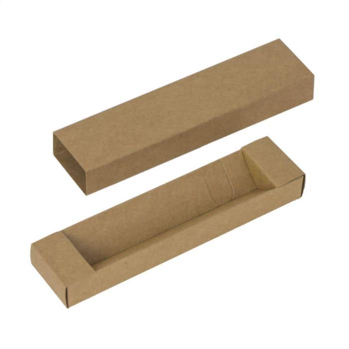 Geschenkverpakking | Kraft karton | Voor 1 pen