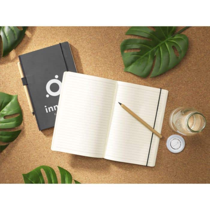 Notitieboek | Kraftkarton | A5 | Gelinieerd