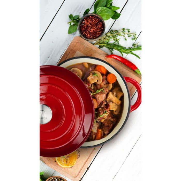 Braadpan Granny | Geëmailleerd gietijzer | 3,8 l