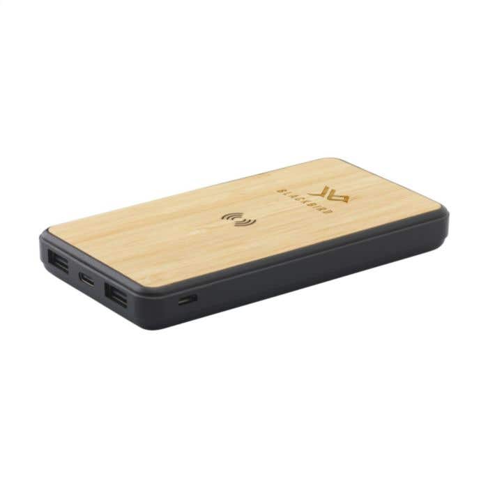 Powerbank | Gerecycled | 10.000 mAh | Draadloos opladen